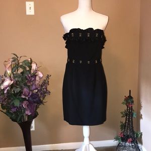 Black evening dress